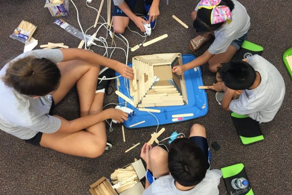 Building the Popsicle Stick Temple